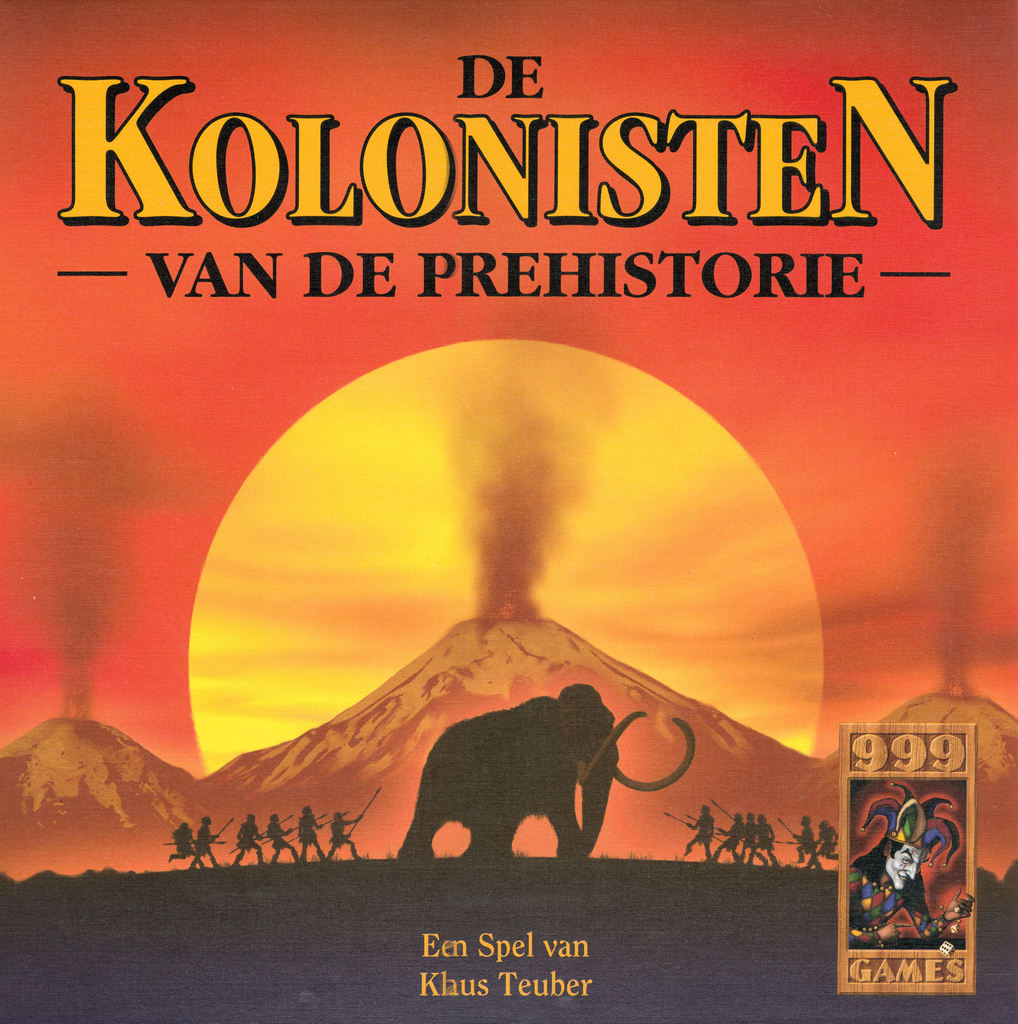 Op maat Pak om te zetten Robijn De Kolonisten van de Prehistorie – Roll The Dice